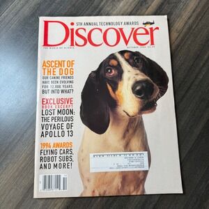 Discover Magazine October 1994 Ascent of the Dog Lost Moon Apollo 13‎ 5th Annual
